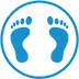 feet logo